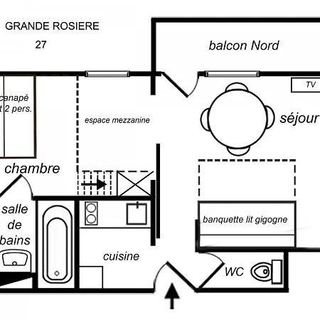 Fonctionnel, Divisible, Skis Aux Pieds, Balcon, Animaux Acceptes - Les Allues - Fr-1-182-120 * Meribel
